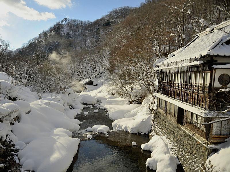 Takaragawa Onsen Ousenkaku Hotel Minakami Ngoại thất bức ảnh